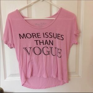 Tres Chic crop top xs